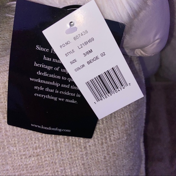 LONDON FOG NWT Infant Snowsuit 3-6 months - Picture 3 of 9